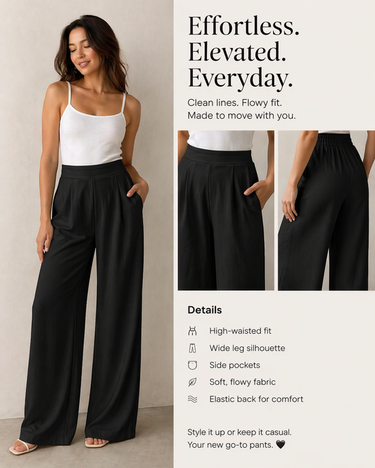 Zena Pants - Black
