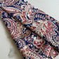 Chiffon Square - Navy Print