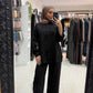 Wendy Linen Set - Black