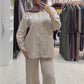 Wendy Linen Set - Beige