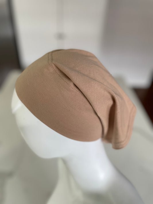 Cotton Open Cap - Nude