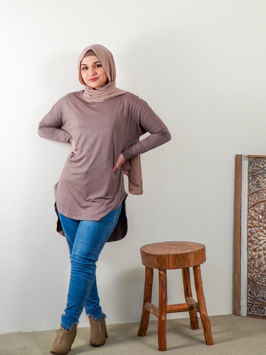 Hi- low Jersey Top
